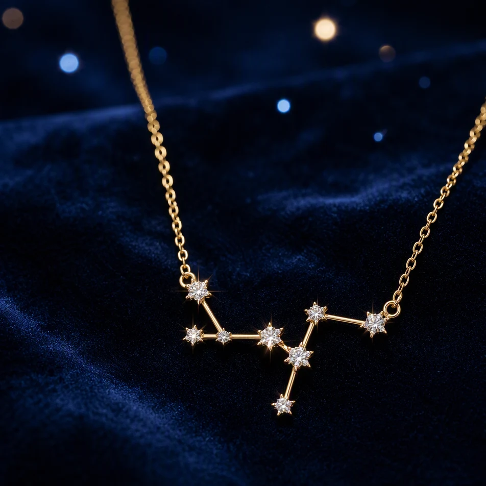 Auvielle Constellation Zodiac Necklace